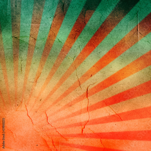 Foto abstract grunge rays background.