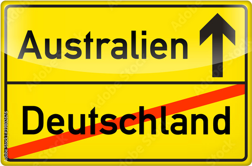 nach Australien