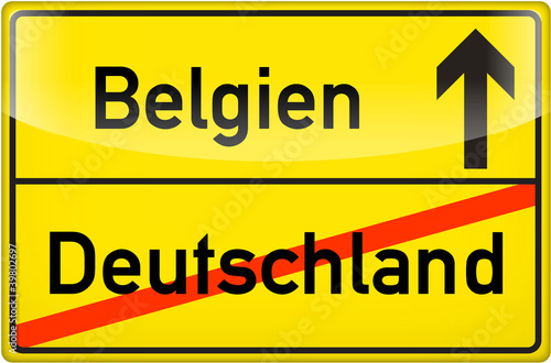 nach Belgien