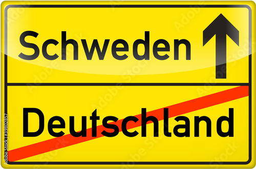 nach Schweden