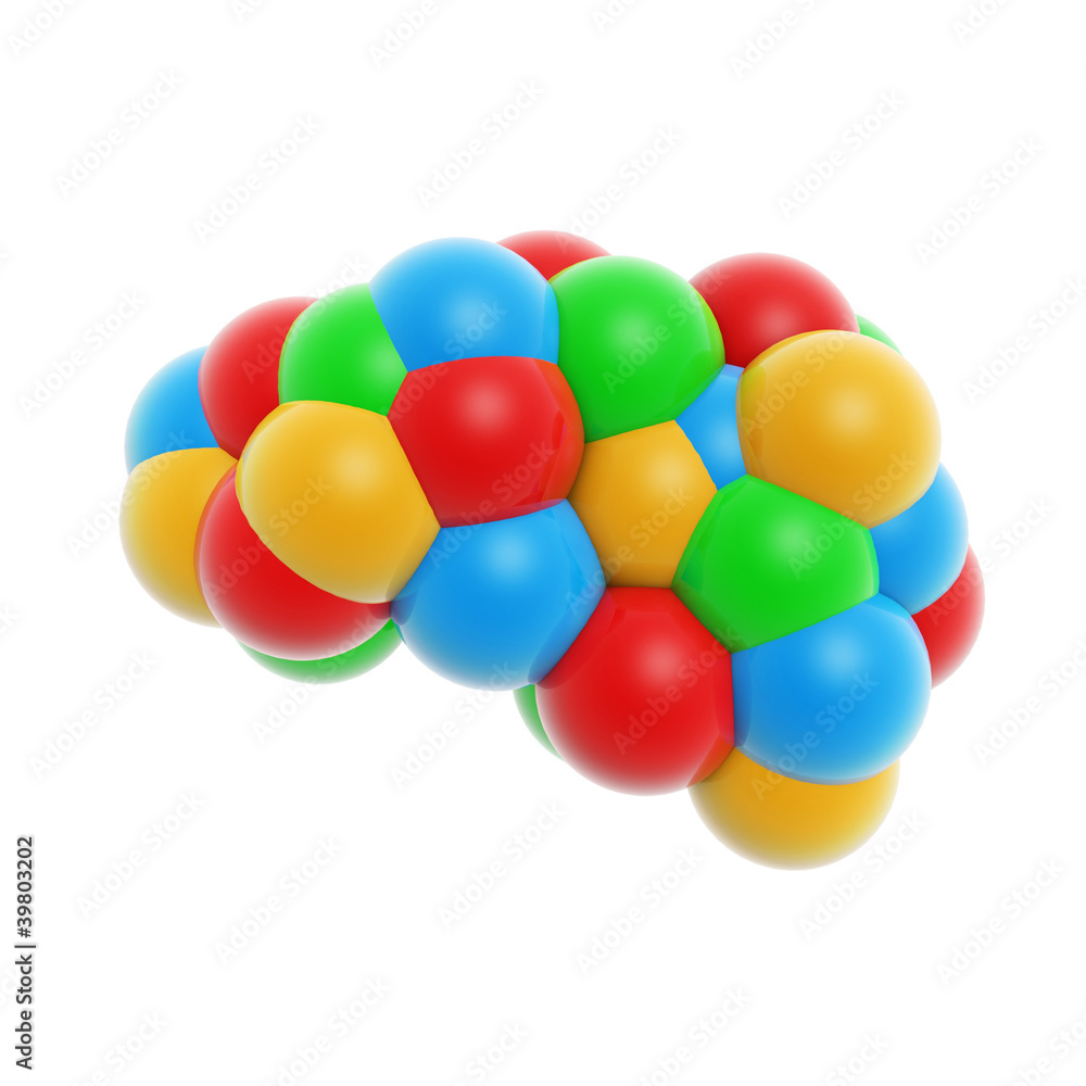 colorful atom brain colorful atom brain