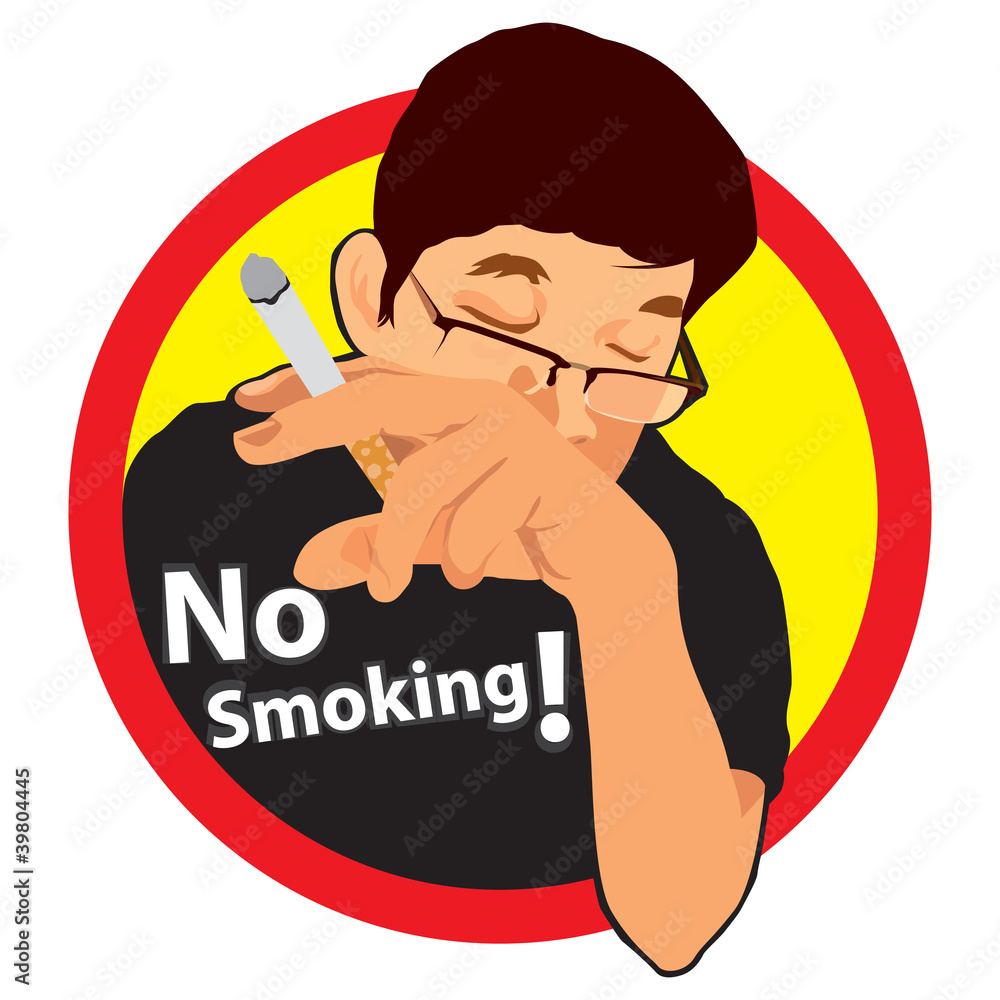 Fototapeta premium No smoking