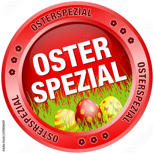 Button Osterspezial Ostereier rot
