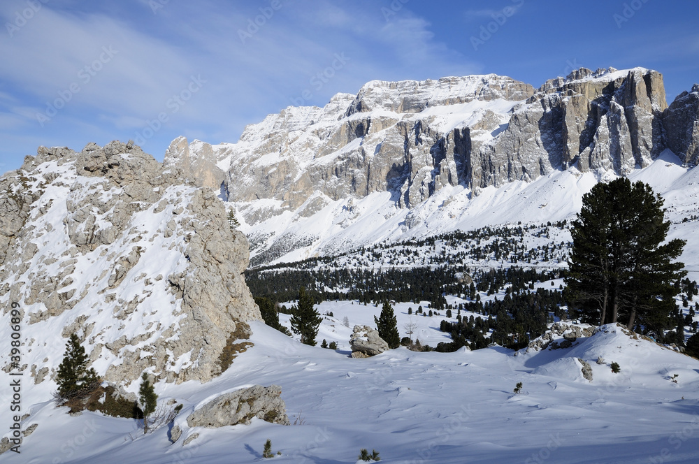 Fototapeta premium stone city #1, dolomites