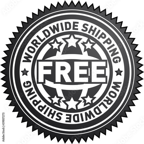 Worldwide shipping label
