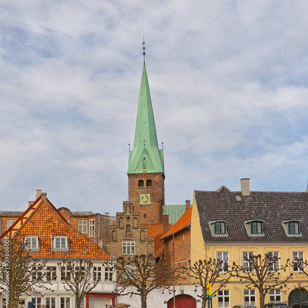 Obraz premium Helsingor town centre 05