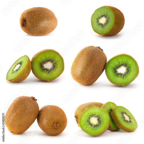Set of kiwi fruit