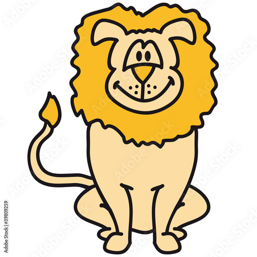 Fototapeta Naklejka Na Ścianę i Meble -  lion_animal_3c