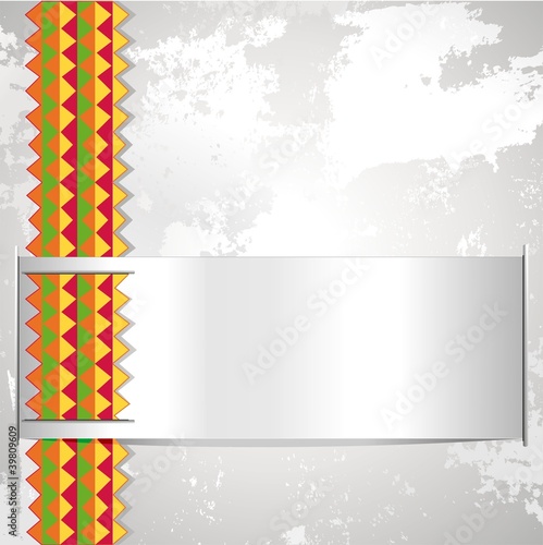 Etnico Sfondo Astratto-Ethnic Africa Label Abstract Background