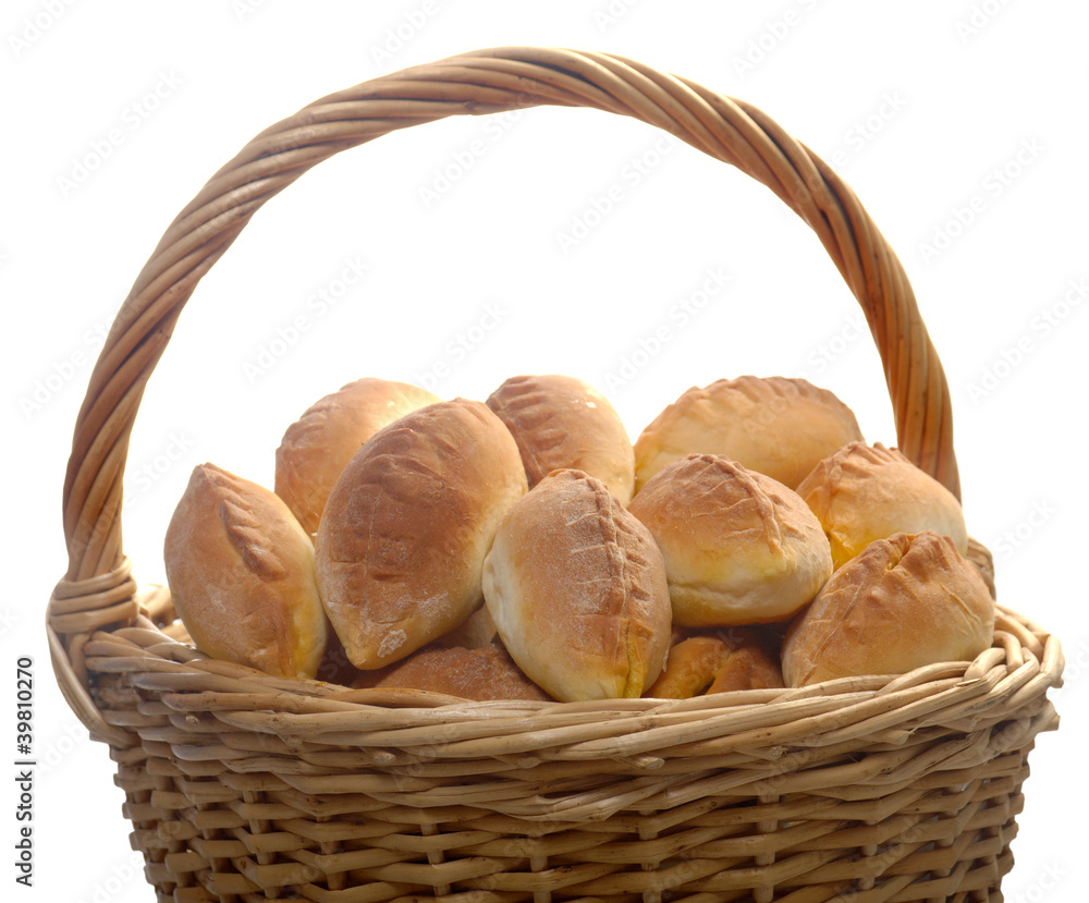 Basket full of pasties Basket full of pasties