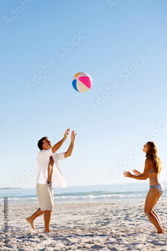 carefree beachball fun