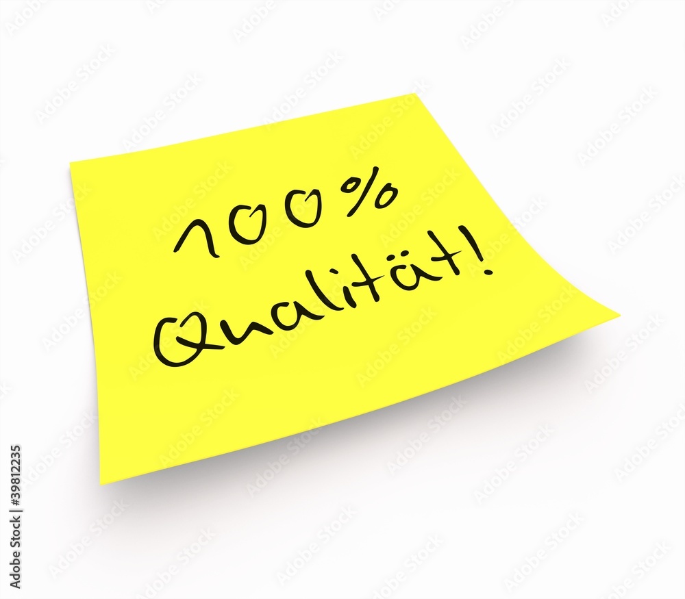 Notizzettel - 100% Qualität! Notizzettel - 100% Qualität!