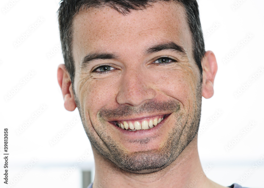 Obraz premium cheerful man