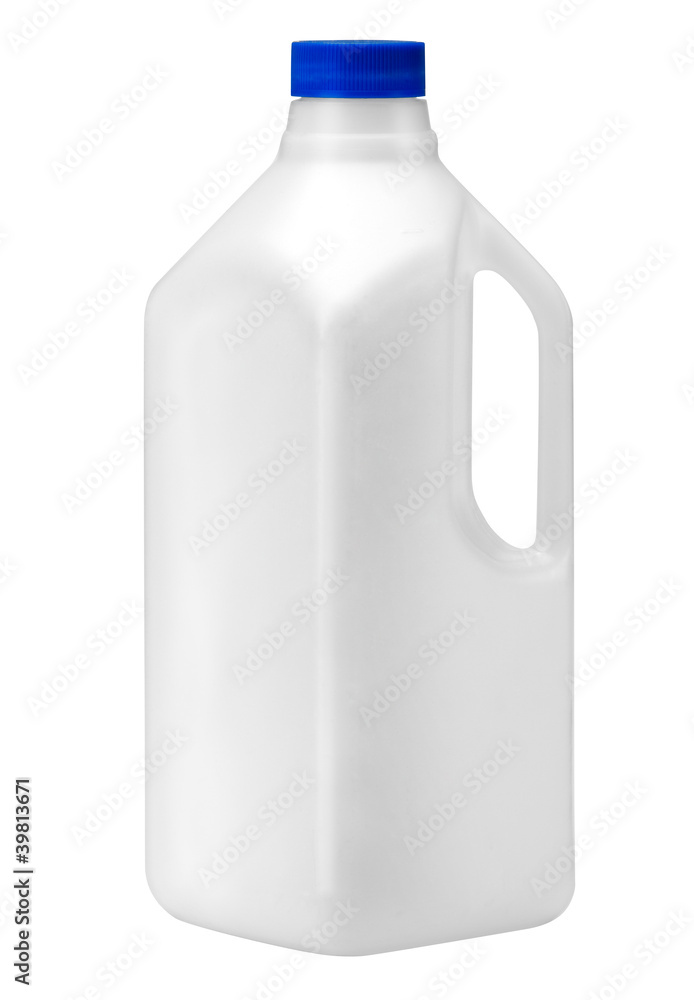 Plastic bottle on white Plastic bottle on white
