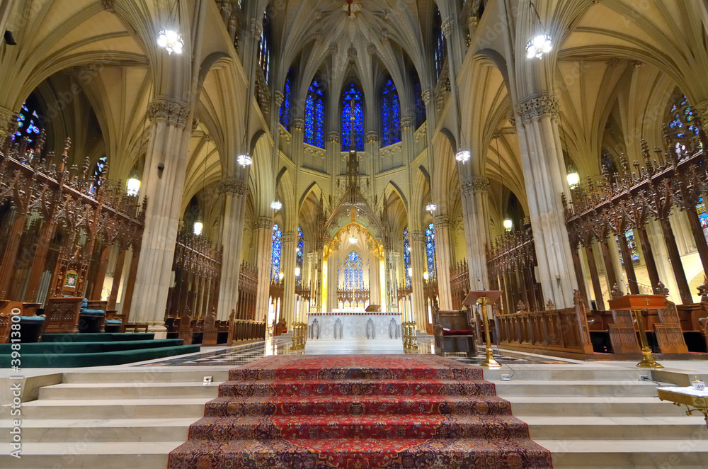 Naklejka premium St. Patrick's Cathedral New York