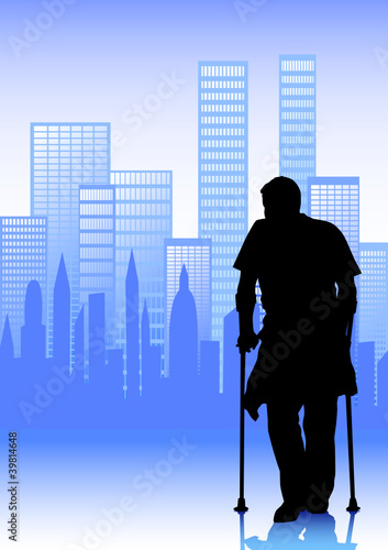Disabled on big city