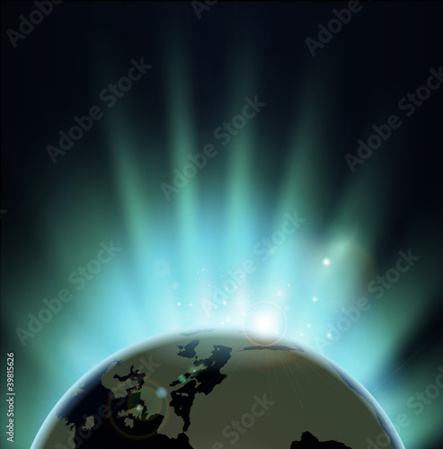Sun rise background