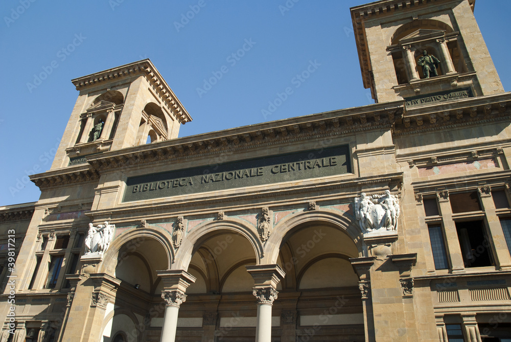 National Library in Florence Tuscany Italy