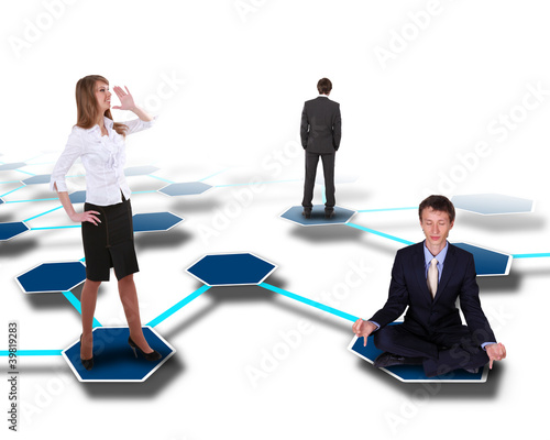 Symbol of social network