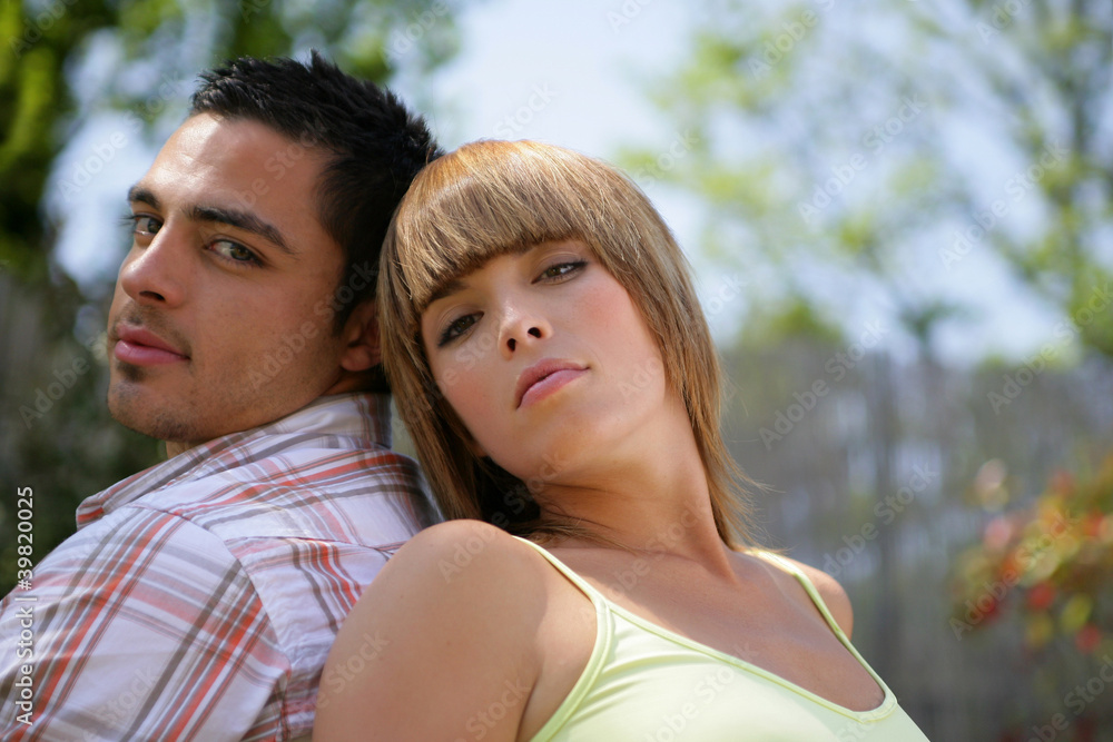 couple walking in the park couple walking in the park