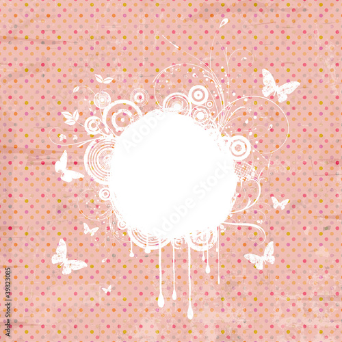 Decorative vintage grunge