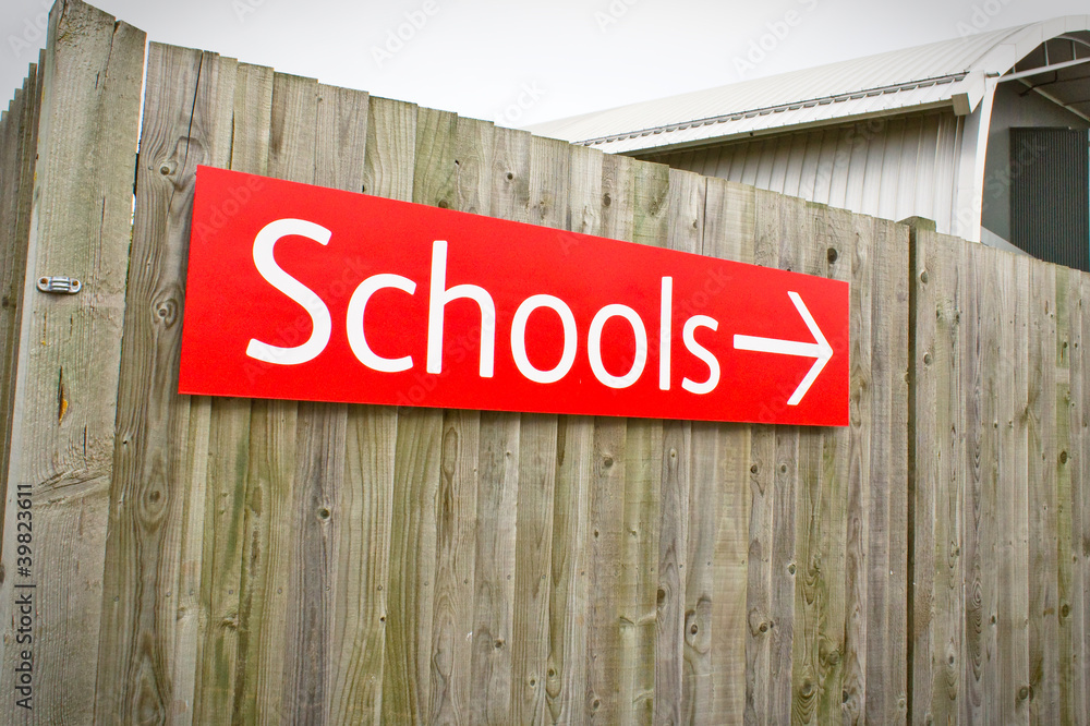 School sign School sign