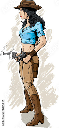 Deadly cowgirl