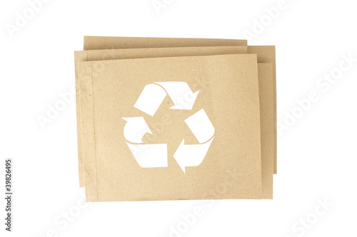 brown cover notebook recycle paper