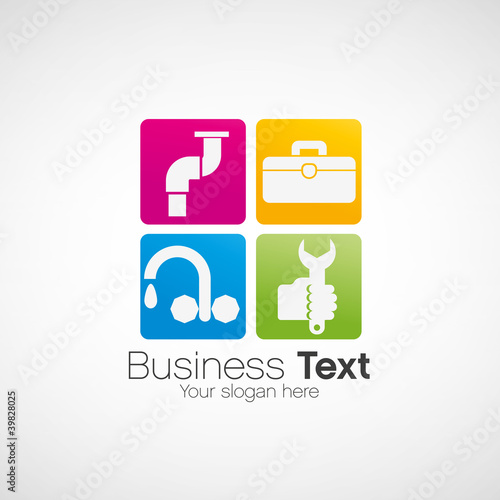 logo plombier, service depannage