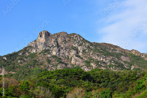 Lion Rock in Hong Kong