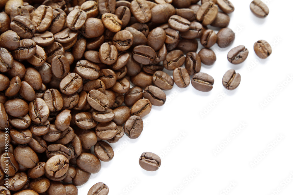 Naklejka premium Coffee beans