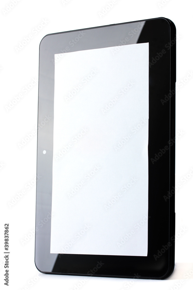 Tablet isolated on white Tablet isolated on white