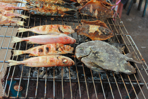 Grilled Fish in Thai style