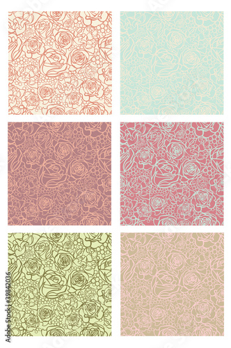 Seamless pattern background