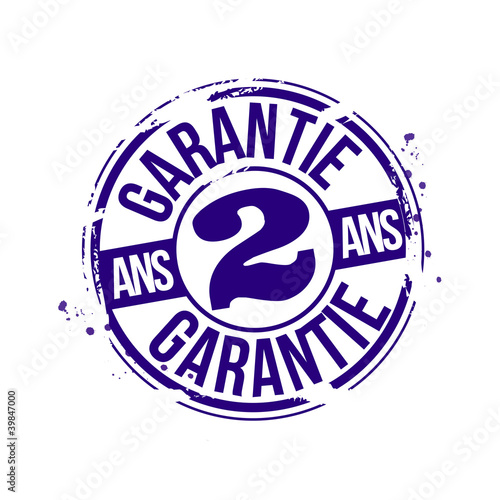 timbre garantie 2 ans