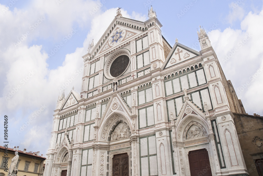 Santa Croce Church in Florence Italy