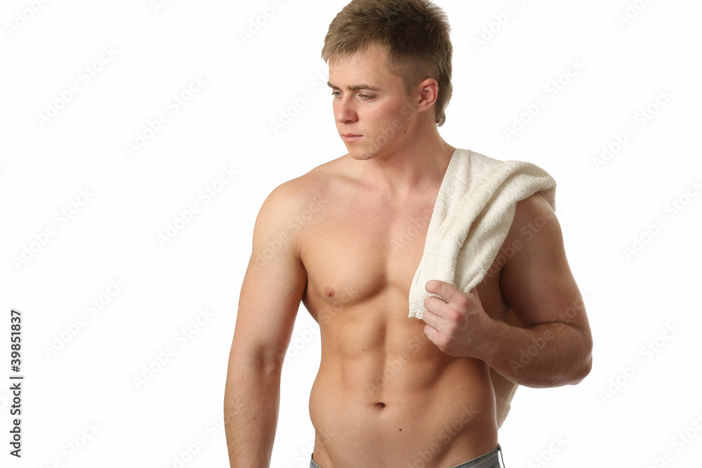 Fototapeta premium Sexy muscular man