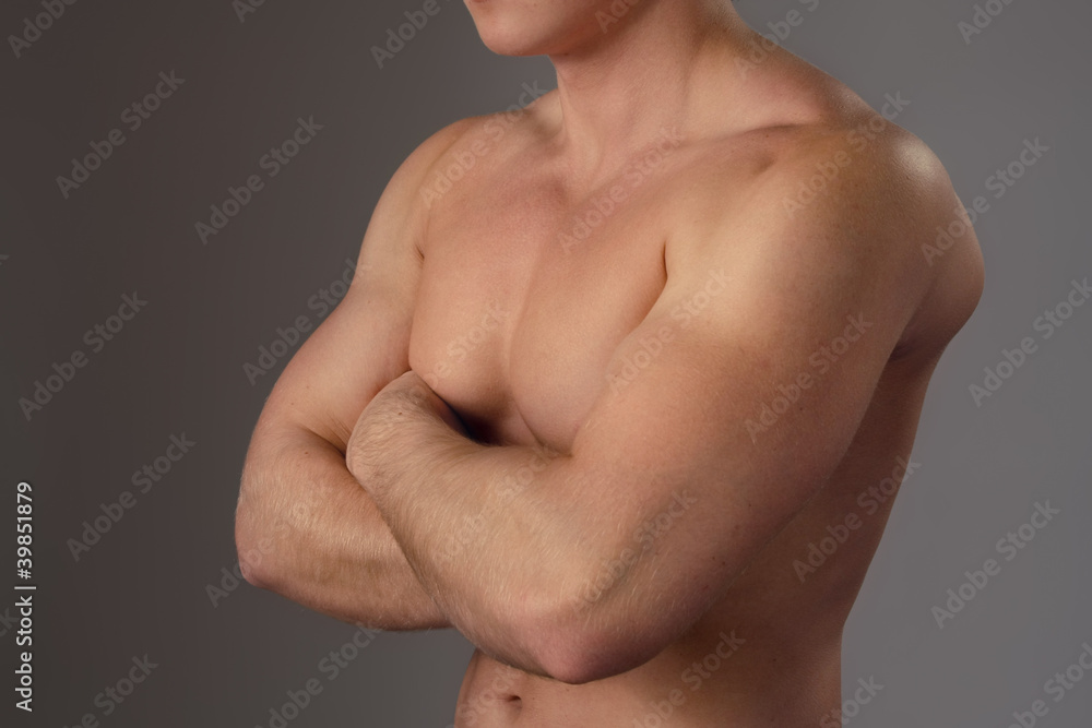 Fototapeta premium young muscular man