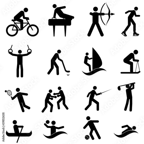 Sports and athletic icons