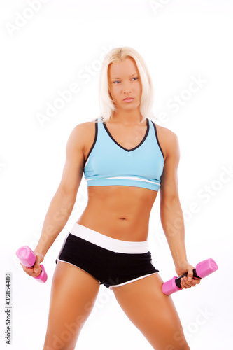Image of athletic woman