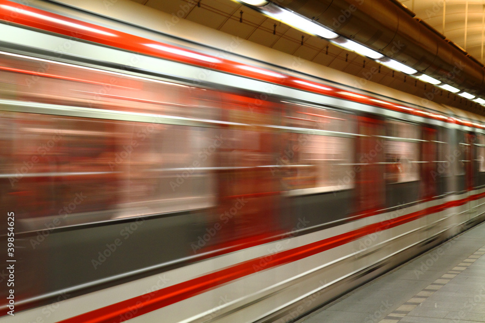 subway in Prague subway in Prague