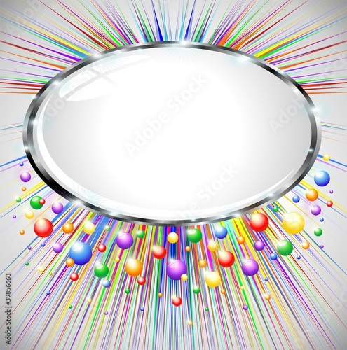 Ovale Cristallo Esplosione-Web Crystal Button Colors Explosion