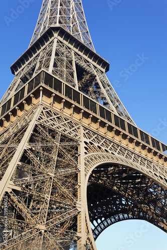 part of famous Eiffel tower