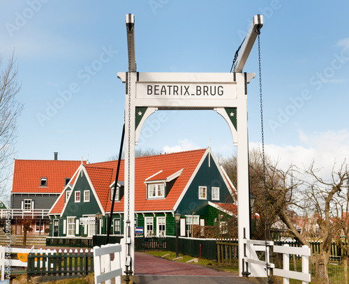 Typical Dutch village photo