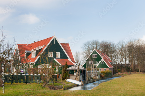 Typical Dutch village