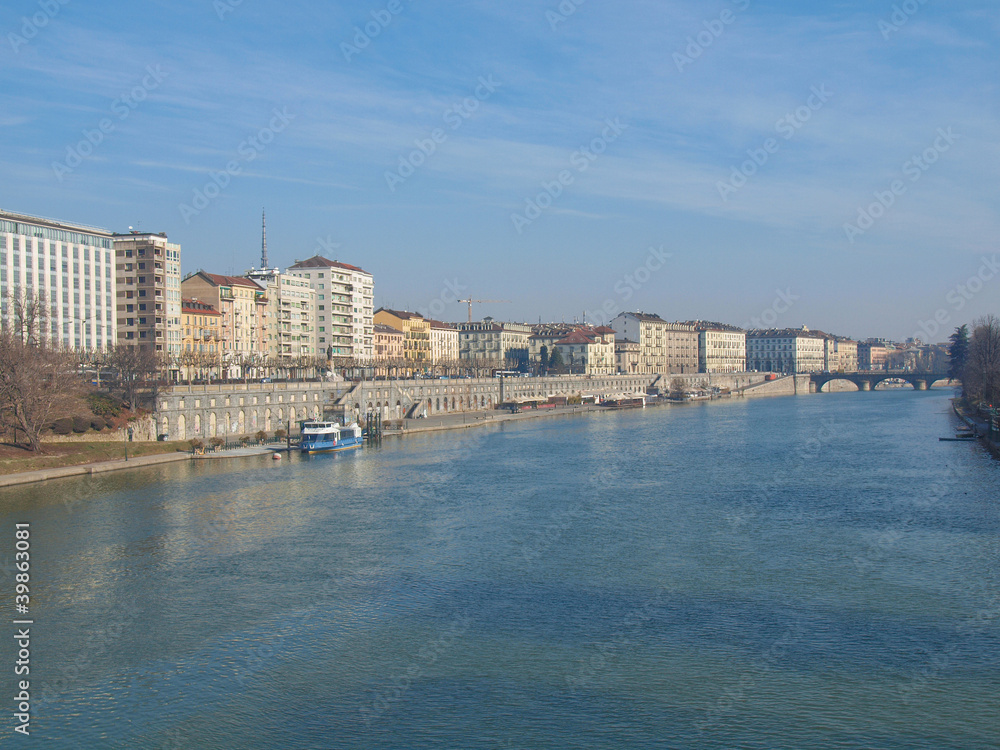 River Po, Turin, Italy