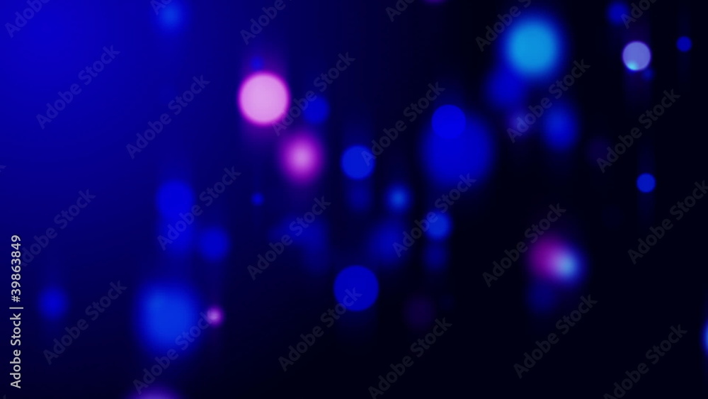 Blue bokeh Blue bokeh