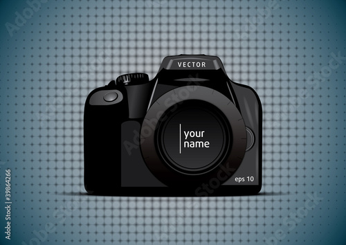 vector photo camera