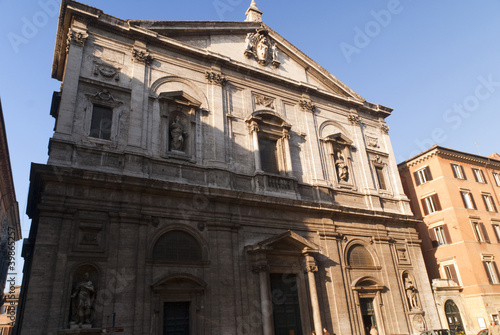 Church in central Rome Italy