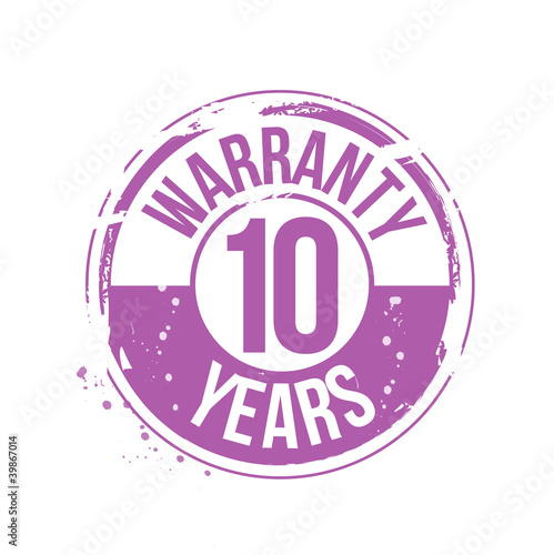 timbre 10 ans de garantie